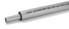 Rehau Rautitan meerlagenbuis glad, Ø16.2x2.6mm, 3 lagen, aluminium, PE, isolatie 4mm, flexibel, buis grijs, 50m, grijze mantel