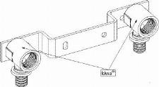 Rehau beugel 16xRp1/2 gemini LX 11681771001