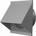 Ubbink Aerfoam geisoleerd leidingsysteem - gevelkap diameter 180 - zwart 0188820