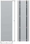 Thermrad Vertical J-beugels 1800mm set a 2st 14921530018