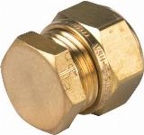 VSH Super knel eindstop 15mm Gastec/KIWA messing 0861135