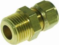 VSH Super knel puntstuk 54mm x 2" knel x buitendraad messing 0866415