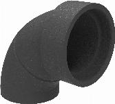 Burgerhout WTW bocht ge�soleerd 150mm 90gr, EPP mof 400480474