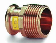 VSH XPress CU Gas puntstuk 28mm x 1" pers x buitendraad 4803491