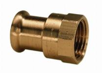 VSH XPress CU-G schroefbus brons 22mm x 1/2 inch binnendraad pers 4803601