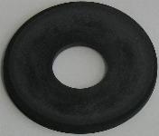 Wisa, toebehoren/onderdelen voor spoelreservoir, Bodemkleprubber, voor W500 en W750 (oud model), 65mm diameter