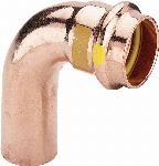 Viega Profipress bocht koppeling, 90gr, 15mm x 15mm, koper, gas (insteek x pers)