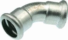 VSH XPress RVS bocht 45� 22 mm pers x pers 6190063