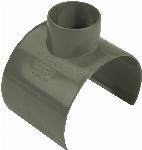 Wavin PVC inklemzadel 80-75/40, grijs
