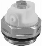 Solar ontluchtingsstop 1/2" draaibaar + O-ring chroom 0044