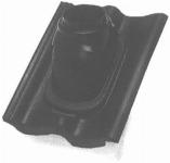 Ubbink dakdoorvoerpan type rbb sneldek/weerter git 125mm 25-45� kunststof 1-pan(nen) verticale doorvoer 0170071