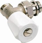 Comap EURO-SAR handbediende radiatorkraan type 408E. 1/2" Haaks. Buisaansluiting M22