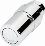 Danfoss thermostaatknop, M30x1,5, vloeistofgevuld, bereik 0-28�C, chroom