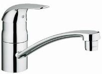 Grohe Euroeco keukenkraan met lage uitloop chroom 32750000