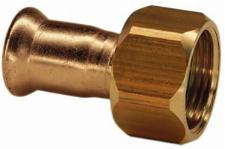 VSH XPress CU 2-delige wartelkoppeling 15mm x 3/4 inch pers x wartel 4800235