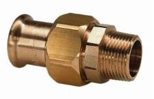 VSH XPress koper 3-delige koppeling 15 mm x R 1/2" pers x buitendraad 4802591