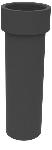 Burgerhout WTW buis ge�soleerd 180mm l=500mm EPP mof 400480460
