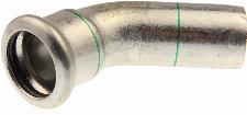 VSH XPress S RVS insteekbocht 45� 28 mm pers x insteek 6190140