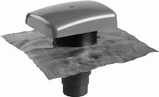 Ubbink Rioolontluchtingspan universeel RVT 200 grijs met loodslab 0171966