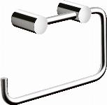 Solar toiletrolhouder zonder klep chroom