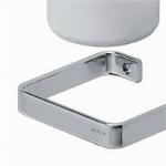 Geesa Frame toiletborstel met houder wit/chroom 91881102