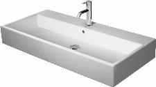 Duravit Vero Air (meubel) wastafel m. 2x1 kraangat m. overloop 100x47cm wit 2350100024