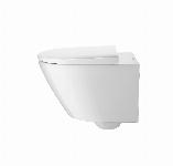 Duravit D-Neo wandcloset rimless combipack 54cm wc zitting afneembaar en softclose wit 45770900A1