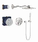 Grohe Grohtherm Smartcontrol comfortset 310mm rond rozet 34705000