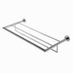 Geesa Nemox Stainless Steel handdoekhouder rvs ronde rozet 102x260x624mm chroom 916552-02