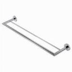 Geesa Nemox Stainless Steel handdoekhouder, ronde rozet, 48x126x648mm chroom 916556-02