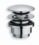 Raminex afvoerplug universeel voor wastafel chroom 1 1.4" m. Up&Down sluiting �64 UD42551 