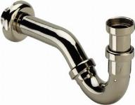 Viega afvoer bidet buissifon 5/4" m. muurbuis m. rozet chroom 103781