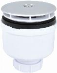 McAlpine douchebaksifon 105x50mm uitlaat 50mm waterslot PP wit 0056430