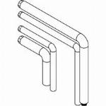 Viessmann aansluitset, links, 1 cv-circuit, split ZK06402