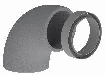 Burgerhout EasyAir ventilatiebocht geisoleerd EPS 90� 160mm 400480563