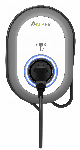 De ALP Easy Charge Oval Basic 3-fase EV-Charger met 5 meter vaste kabel. Plug & Charge, RFID, Type 2 Socket.