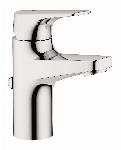 Grohe BauFlow wastafelkraan S-size trekwaste chroom 23751000