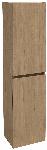 Solar Tolbiac omkeerbare kolomkast, 2 deuren, hxbxd 160x40x31,6cm, kleur eik Colorado