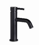 Blue Label Brondby XL wastafelkraan cold start z. waste zwart FK-0321XL-MB