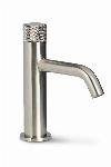 Blue Label Brondby Facet wastafelkraan cold start z. waste geborsteld nikkel FK-0321K-BN