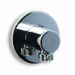 Blue Label Brondby 1/2" aansluitbocht voor inbouwthermostaat 3-weg, chroom