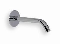 Blue Label Brondby uitloop voor XL wastafelkraan wand 16cm, chroom