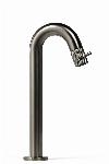Blue Label Viby facet fonteinkraan hoog model geborsteld nikkel FK-0327K-BN