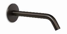 Blue Label Brondby uitloop voor XL wastafelkraan wand 20cm, gun metal