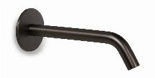 Blue Label Brondby uitloop voor XL wastafelkraan wand 16cm, gun metal