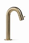 Blue Label Viby fonteinkraan laag model geborsteld goud FK-0325-BB