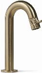 Blue Label Viby facet fonteinkraan laag model geborsteld goud FK-0325K-BB