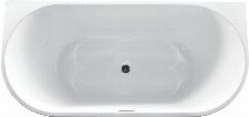 Blue Label Rasmus back-to-wall bad 180x80cm glans wit FK6835XLGW
