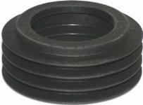 Solar Wandmanchet type 16S, 44mm zwart