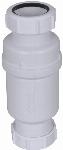 Solar MacValve-7, Waterslotloos Sifon, 40x40mm, horizontaal als verticaal installeren, PP, wit (functioneert als beluchter)